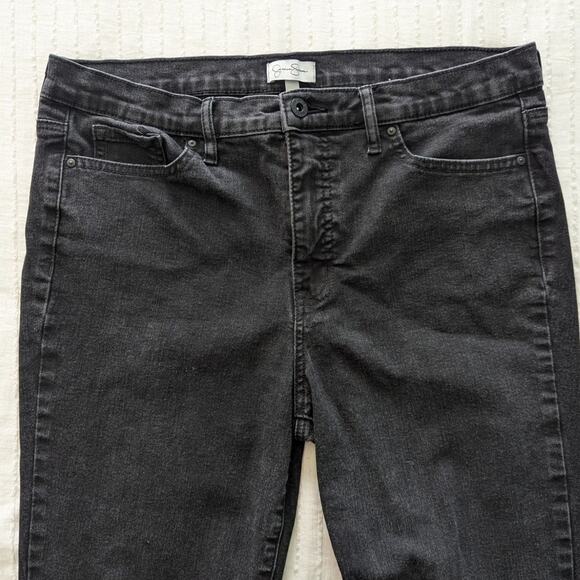 Jessica Simpson Black Mid Rise Flared/Bootcut Stretch Jeans size 14 - Picture 2 of 6